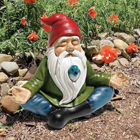Design Toscano Zen Garden Gnome Statue QM13097